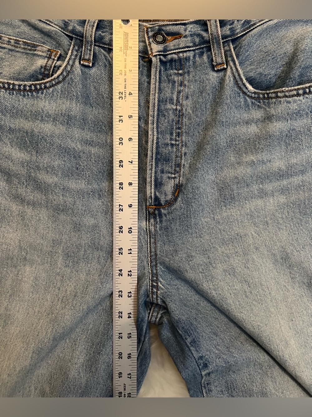 Favorite Daughter The Masha Light Wash Denim Jeans size 30 High rise wide leg - Picture 10 of 10